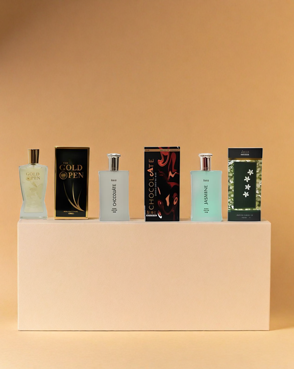 Aone Gold Open, Chocolate and Jasmine Perfume For Men 100ML Each (Pack of 3)