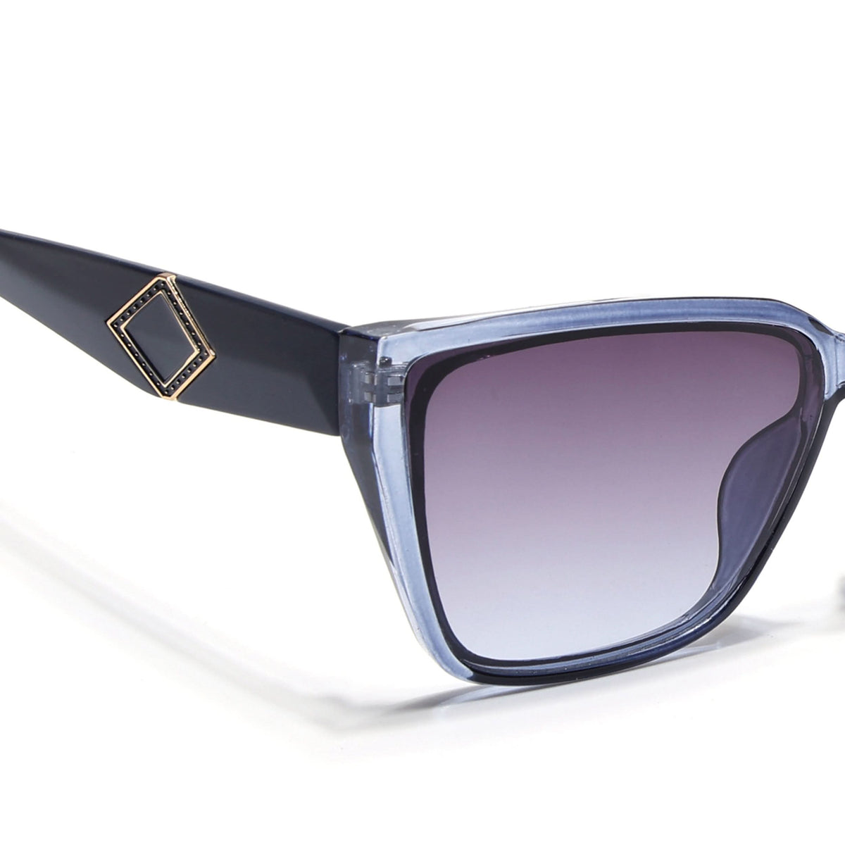 Eyejack Blue Cateye Sunglasses for Men and Women - Style 1198 - view 4
