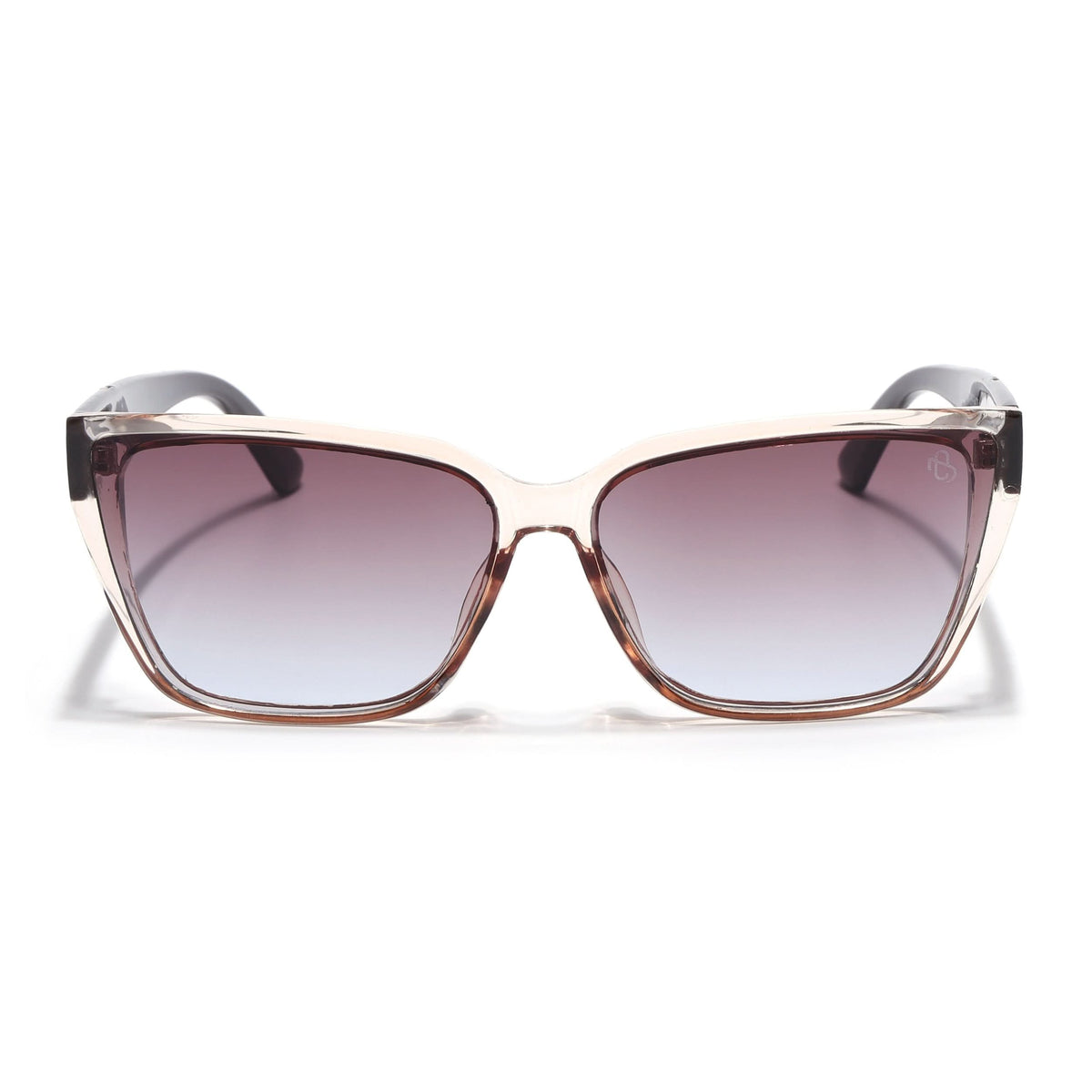 Eyejack Brown Cateye Sunglasses for Men and Women - Style 1201 - view 4