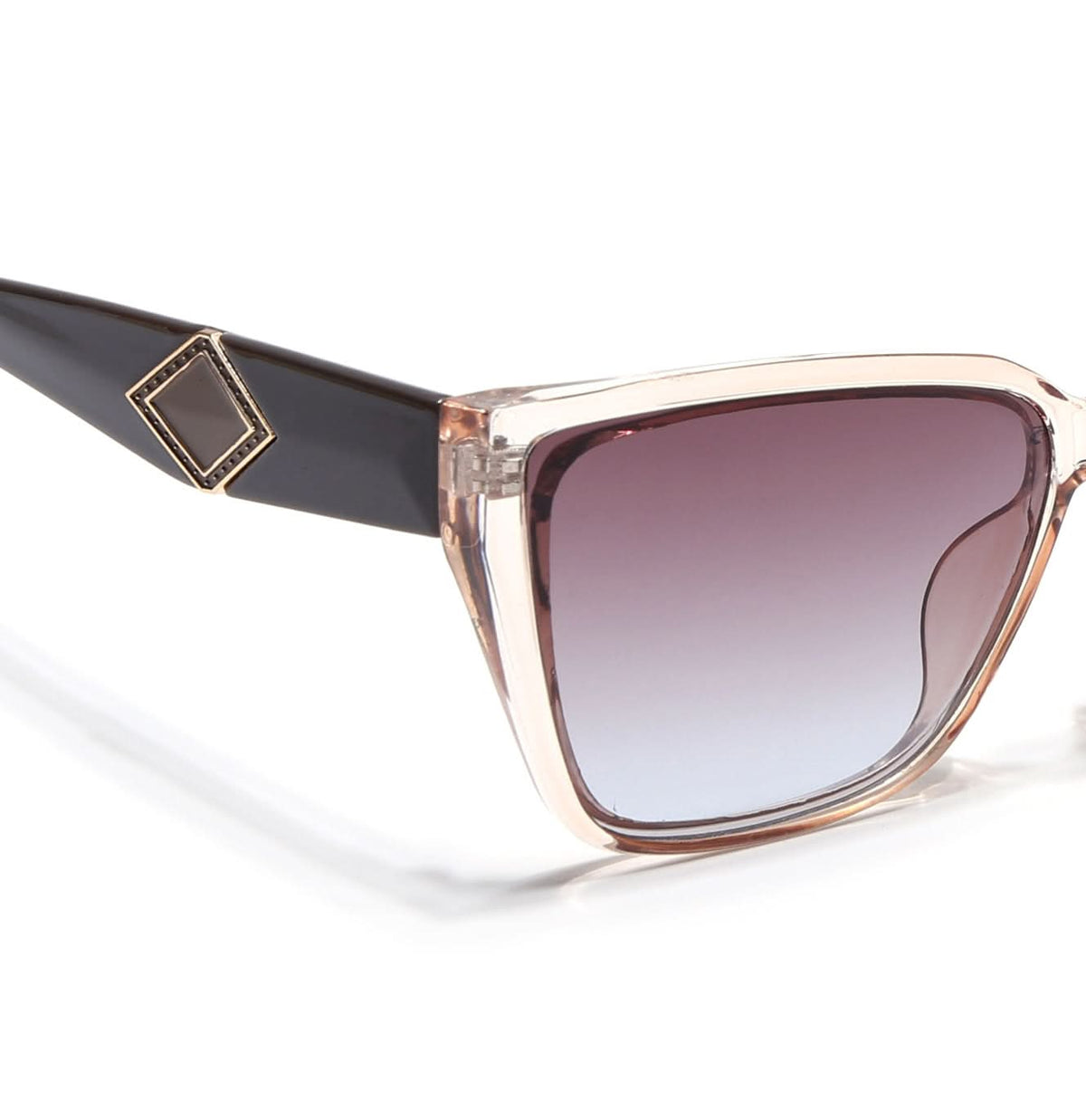 Eyejack Brown Cateye Sunglasses for Men and Women - Style 1201 - view 5