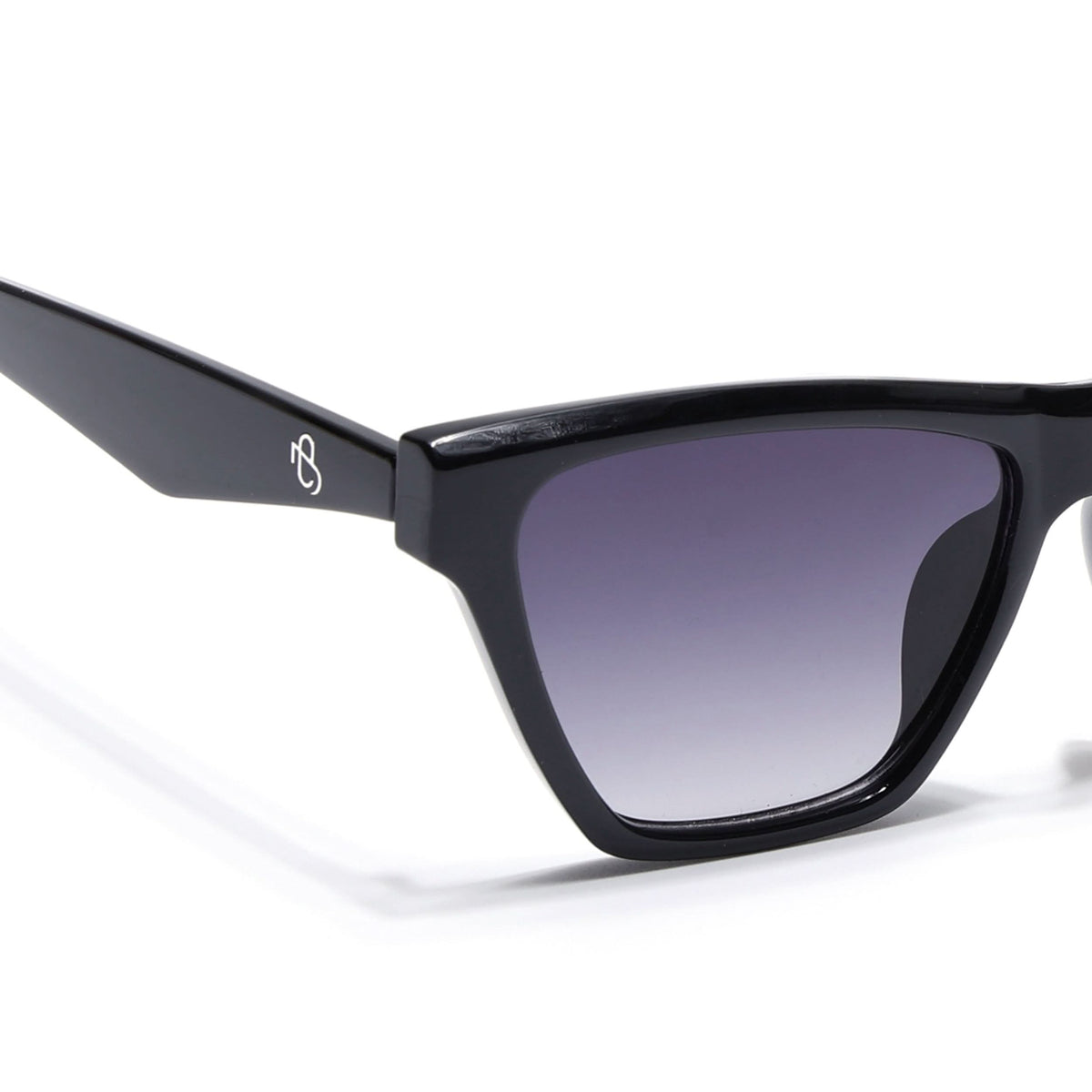 Eyejack Shine Black Cateye Sunglasses for Men and Women - Style 1286 - view 5