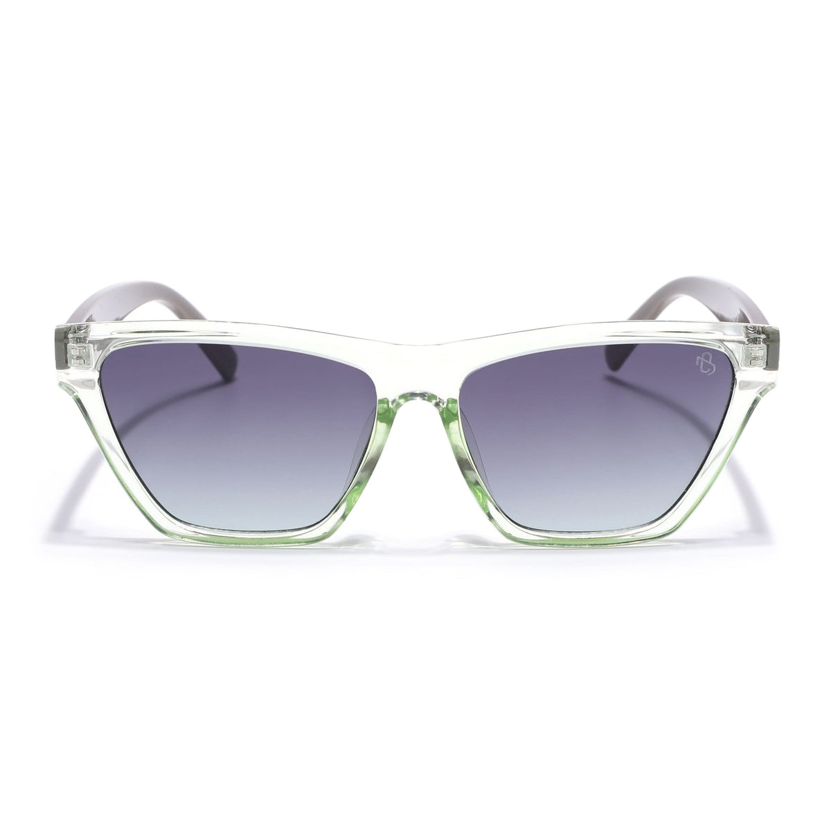 Eyejack Green Cateye Sunglasses for Men and Women - Style 1289 - view 3