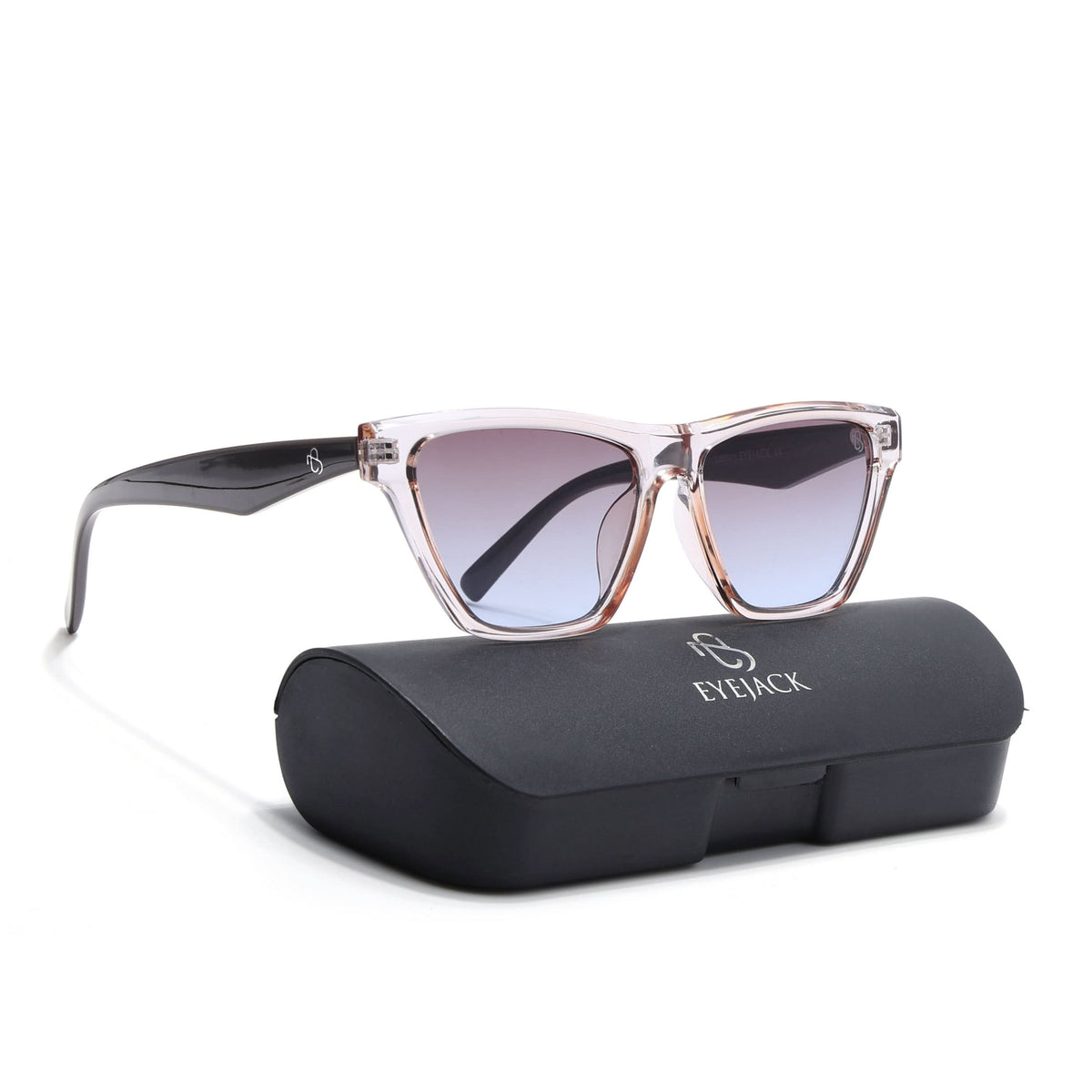 Eyejack Brown Cateye Sunglasses for Men and Women - Style 1291 - view 7