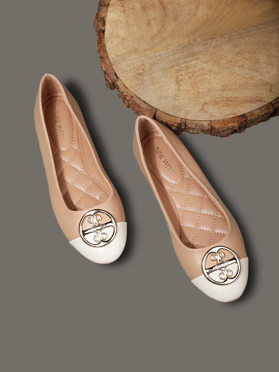 Nine West Women Casual Ballet Flat - Nude - View 6