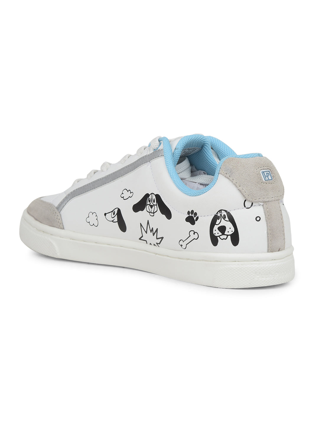 Hush Puppies Women White Casual Lace-up Sneaker - White - View 3