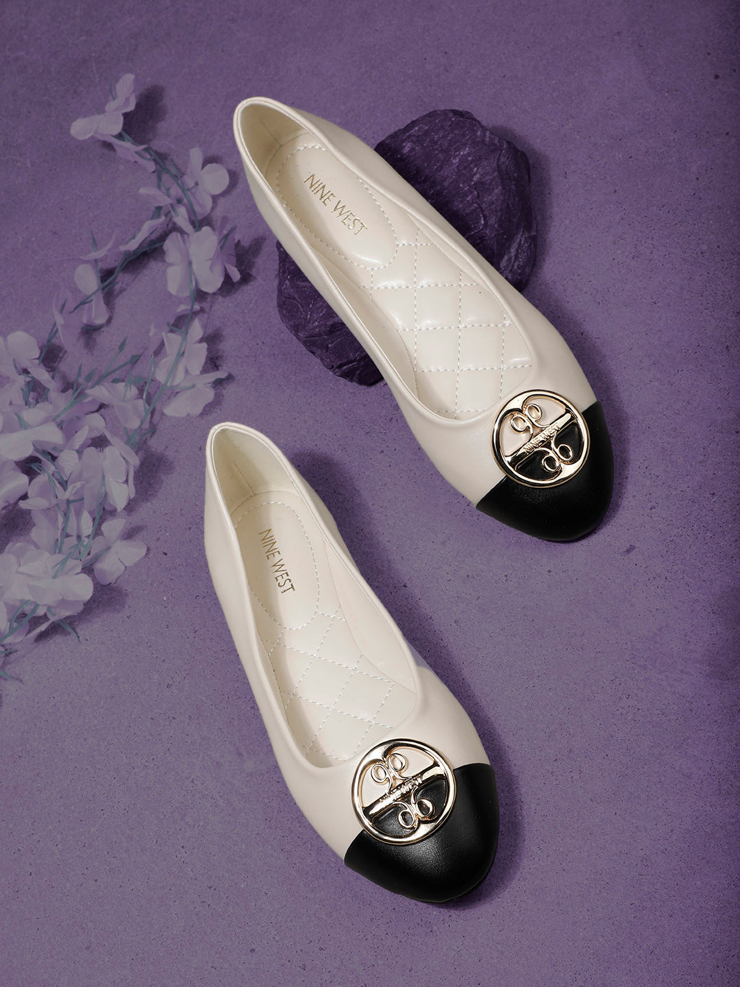Nine West Women Casual Ballet Flat - Off White - View 6