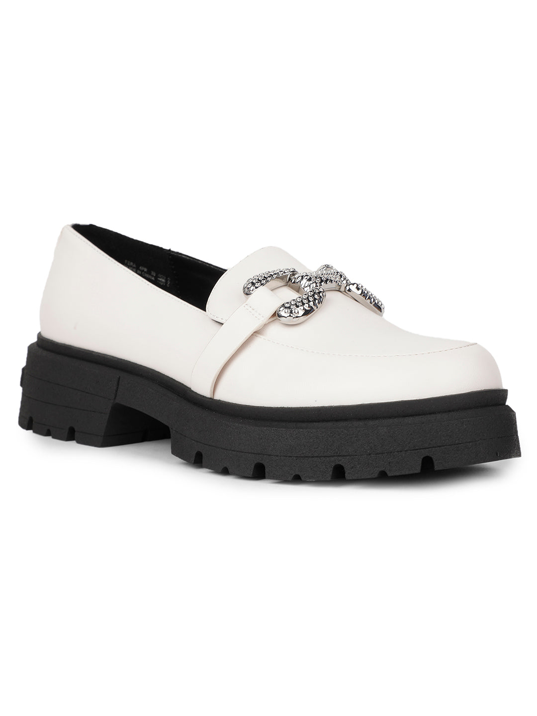 Nine West Women Casual Slip-on Loafer - Off White - View 1