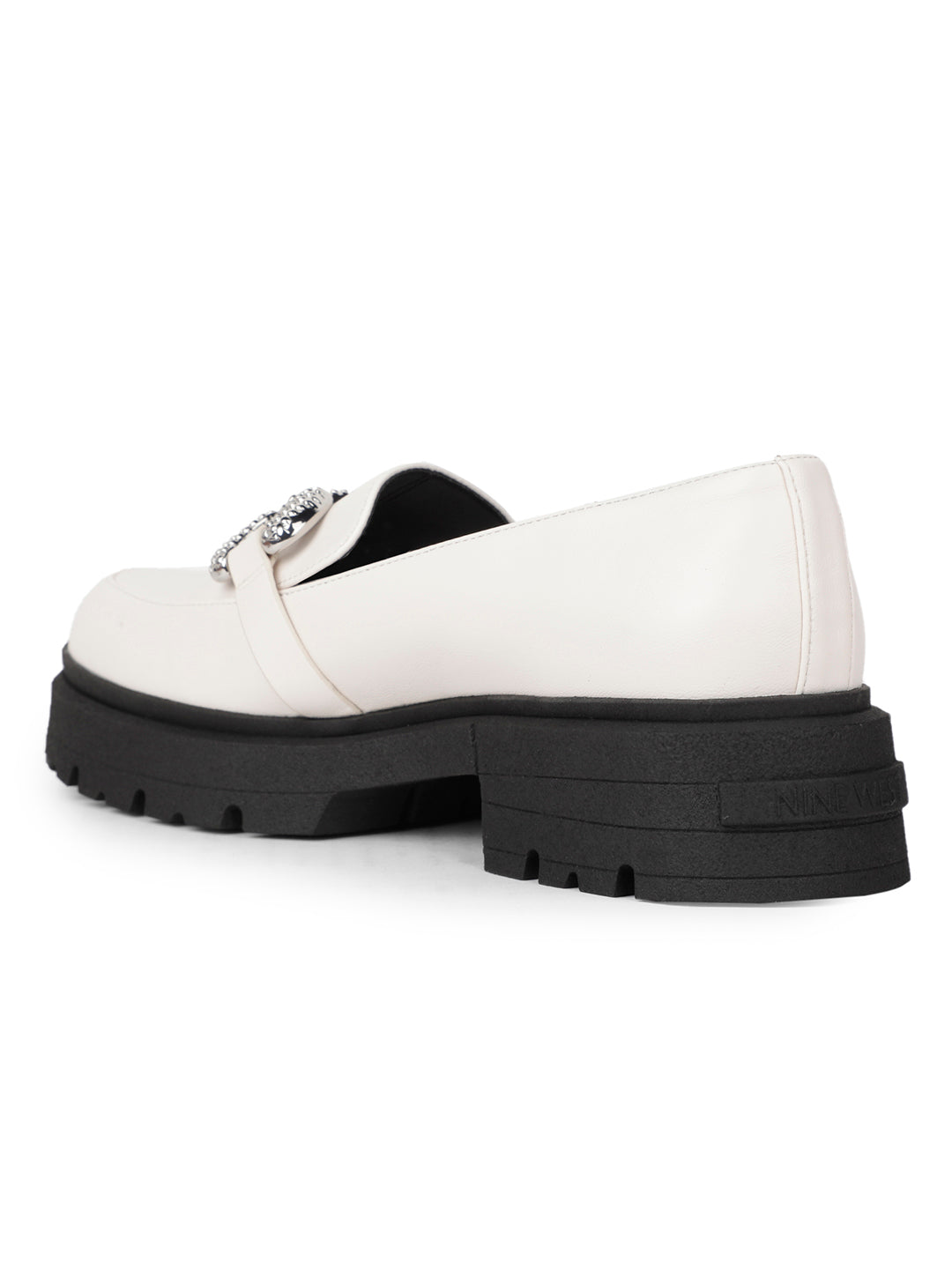 Nine West Women Casual Slip-on Loafer - Off White - View 3
