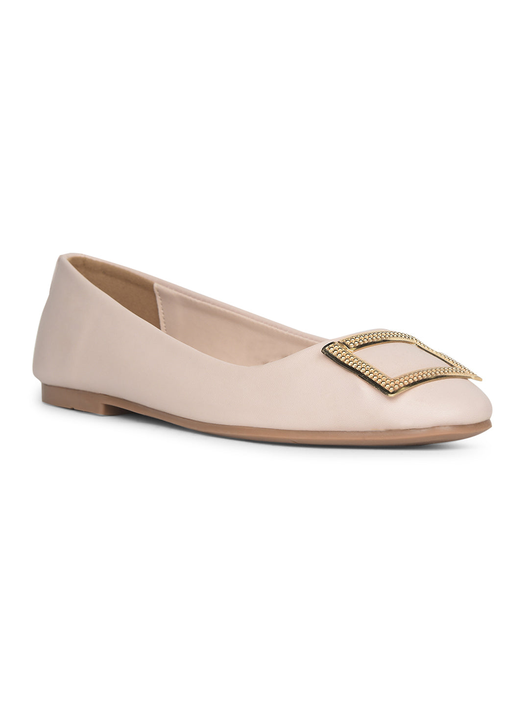 Bata Women Off White Casual Ballet Flat - Off White - View 1