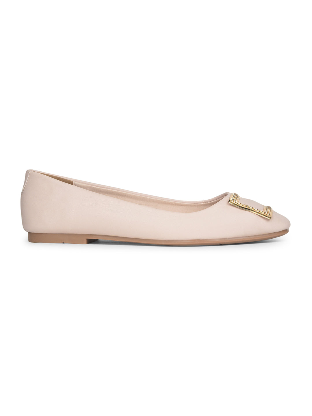 Bata Women Off White Casual Ballet Flat - Off White - View 2
