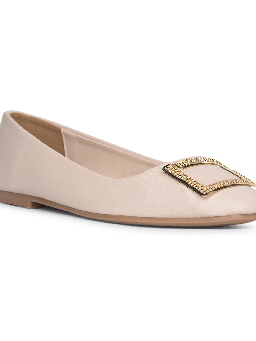 Bata Women Off White Casual Ballet Flat - Off White - View 5