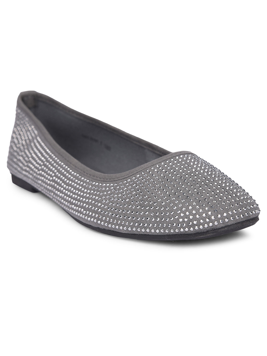 Bata Women Grey Casual Ballet Flat - Grey - View 1