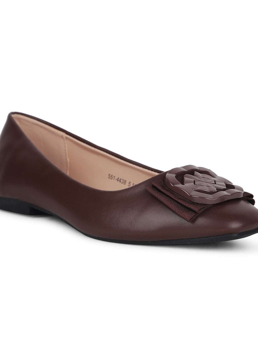 Bata Women Brown Casual Ballet Flat - Brown - View 5