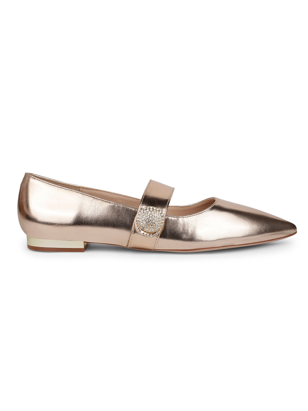 Nine West Women Casual Ballet Flat - Brown - View 2
