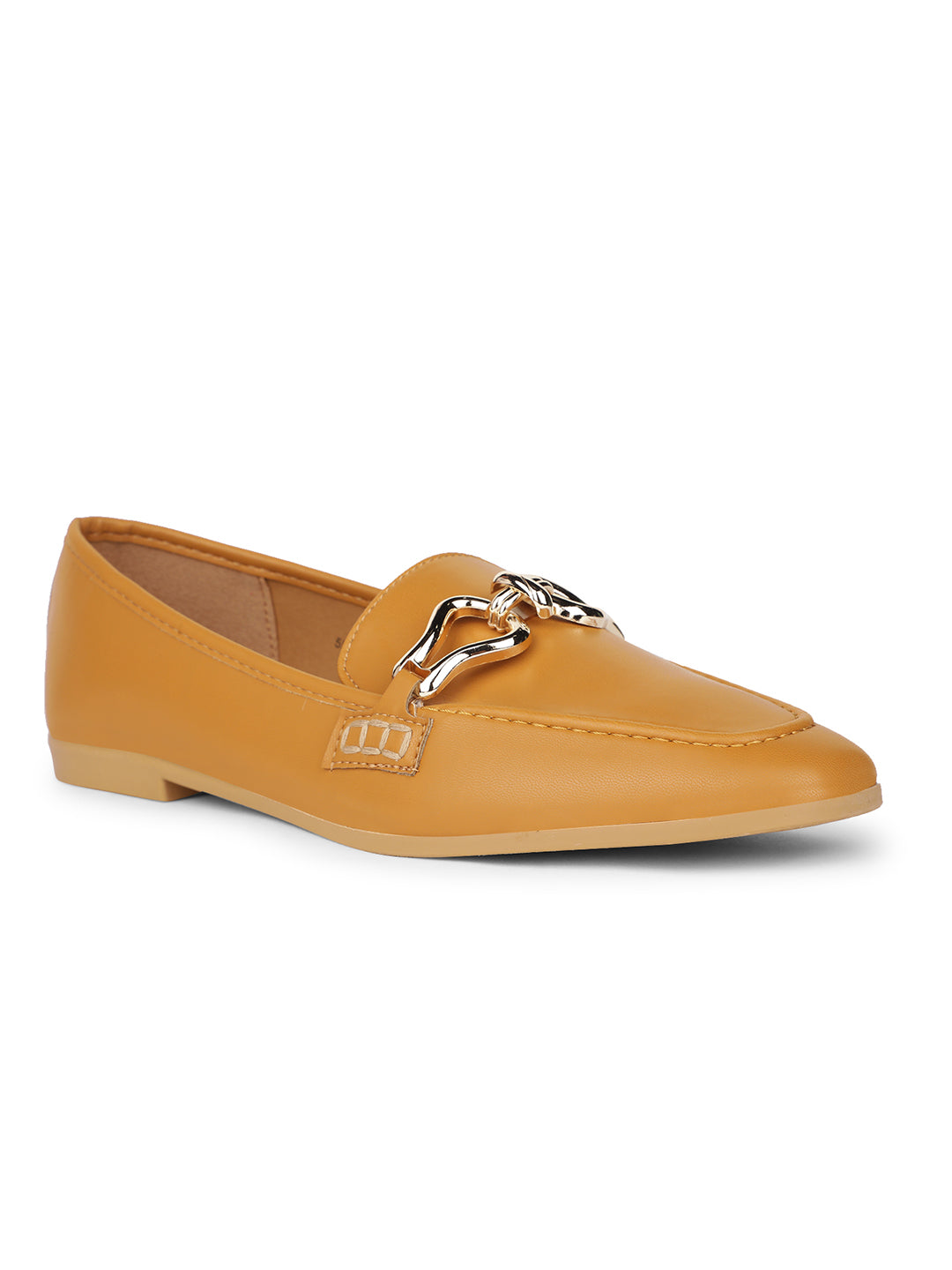 Bata Women Brown Casual Slip-on Moccassins - Brown - View 1