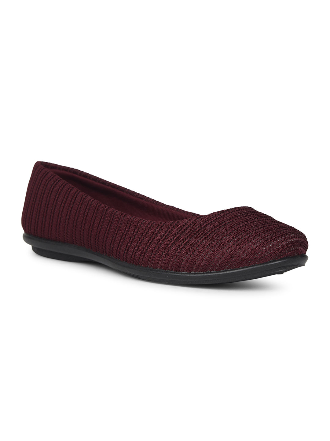 Bata Women Red Casual Ballet Flat - Red - View 1