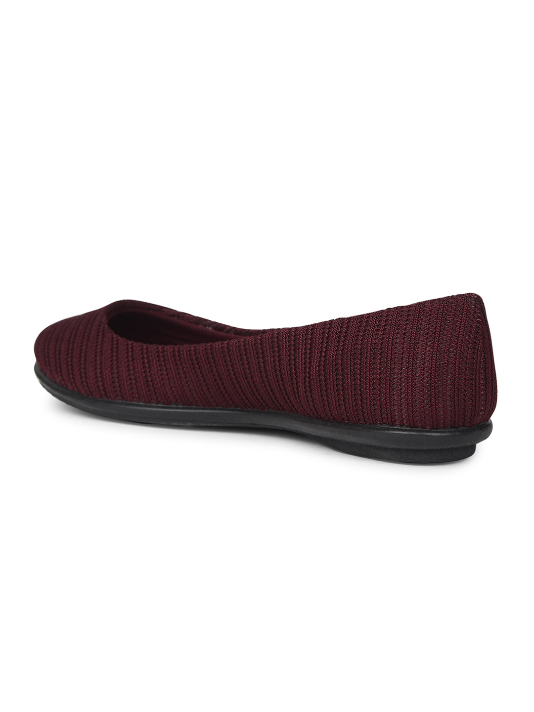 Bata Women Red Casual Ballet Flat - Red - View 3