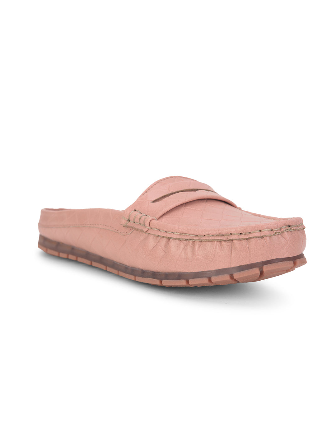 Bata Women's Pink Casual Slip-on Loafers - Pink