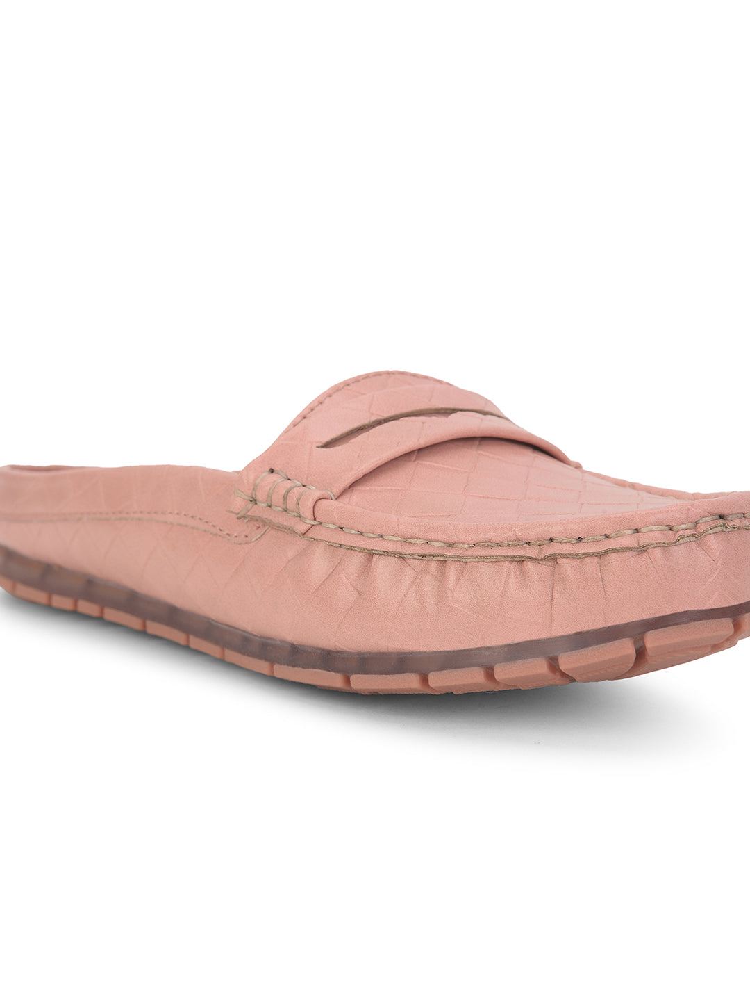 Bata Women's Pink Casual Slip-on Loafers - Pink