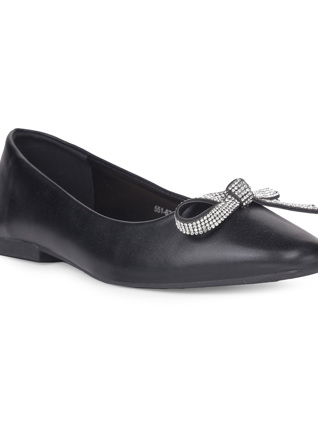 Bata Women Black Casual Ballet Flat - Black - View 5