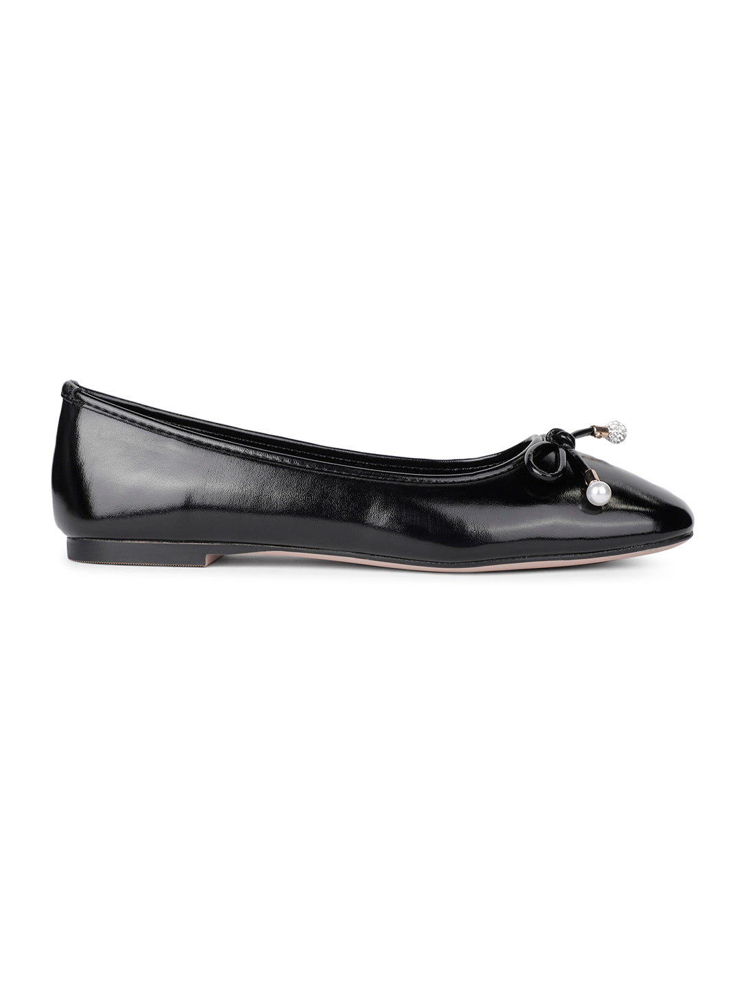 Nine West Women Casual Ballet Flat - Black - View 2