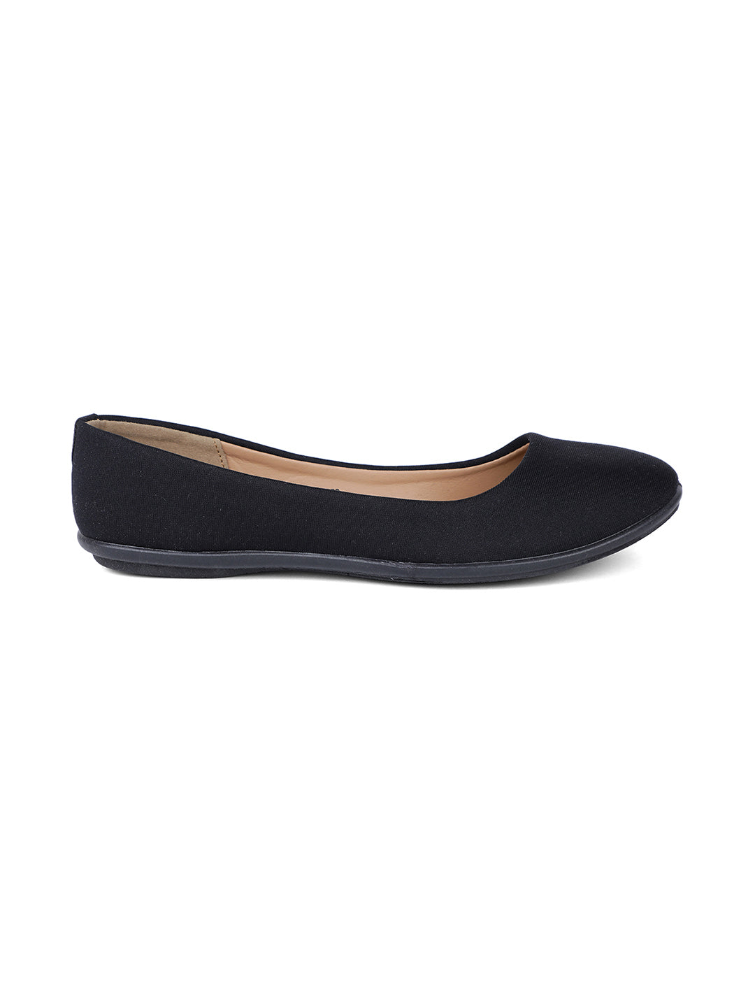 Bata Women Black Casual Ballet Flat - Black - View 3
