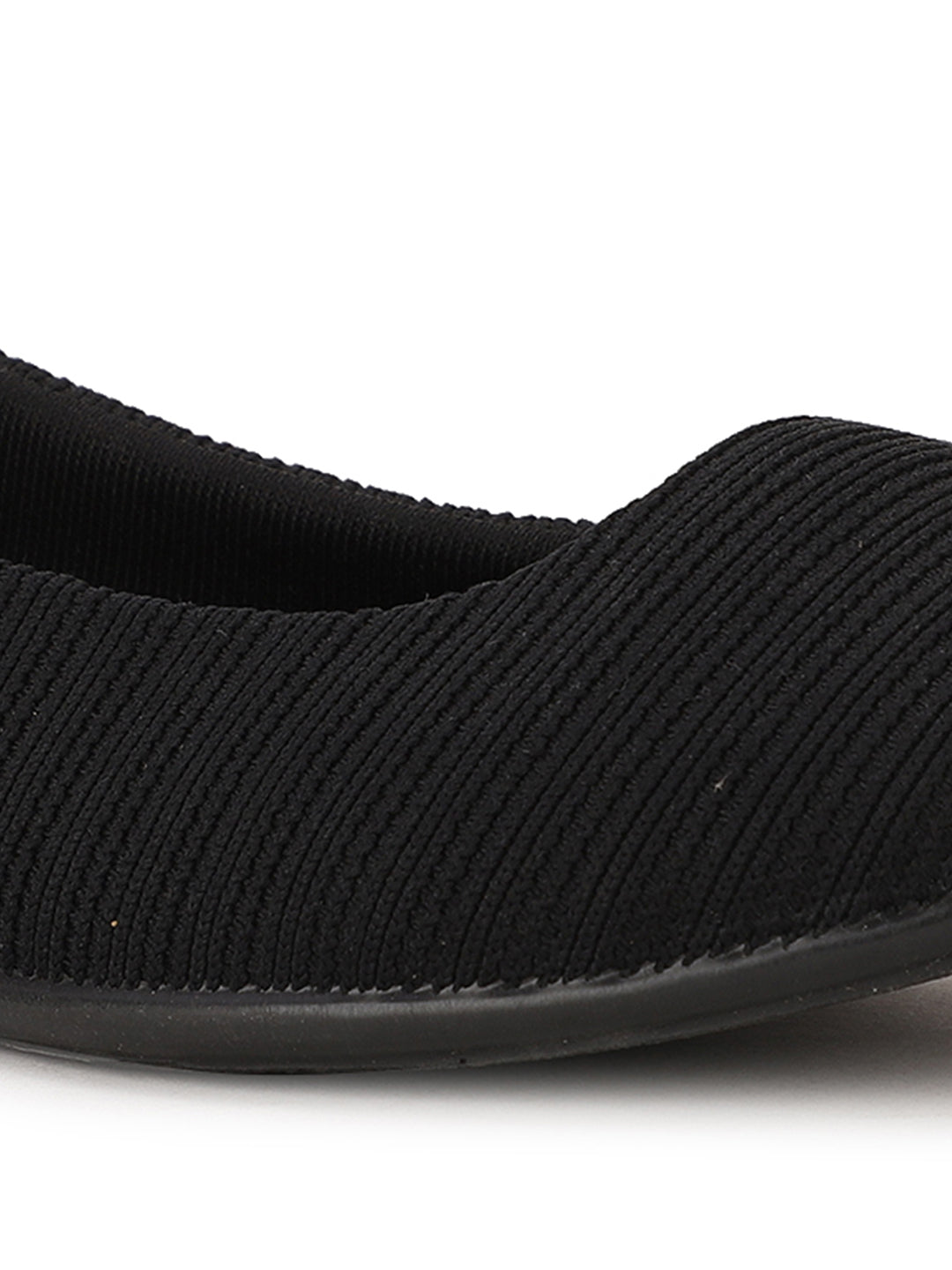 Bata Women Black Casual Ballet Flat - Black - View 5
