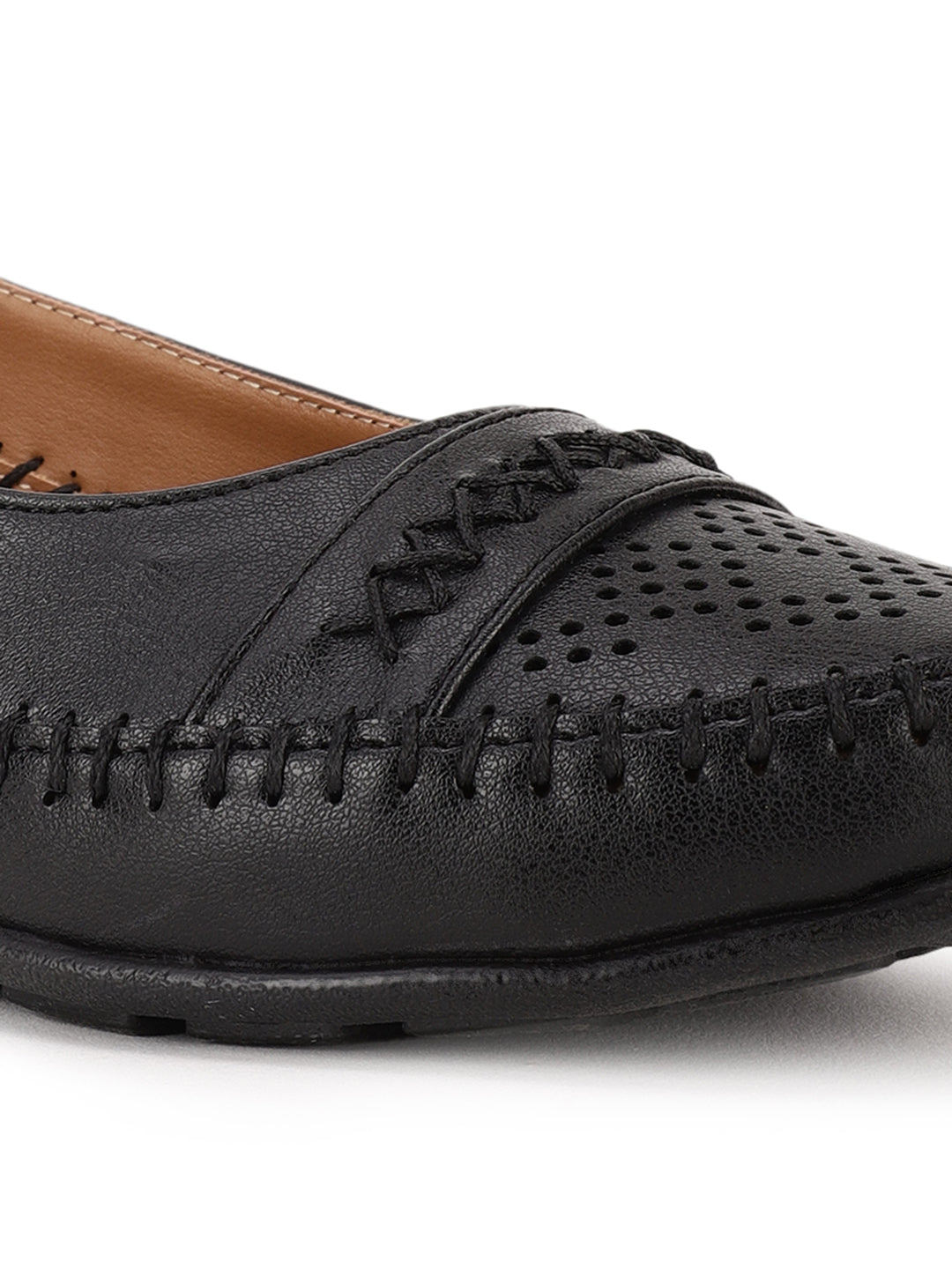 Bata Women Black Casual Ballet Flat - Black - View 4