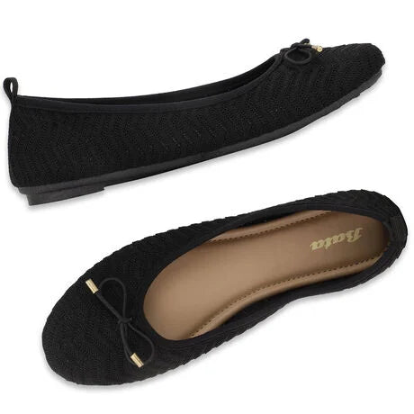 Bata Women Black Casual Ballet Flat