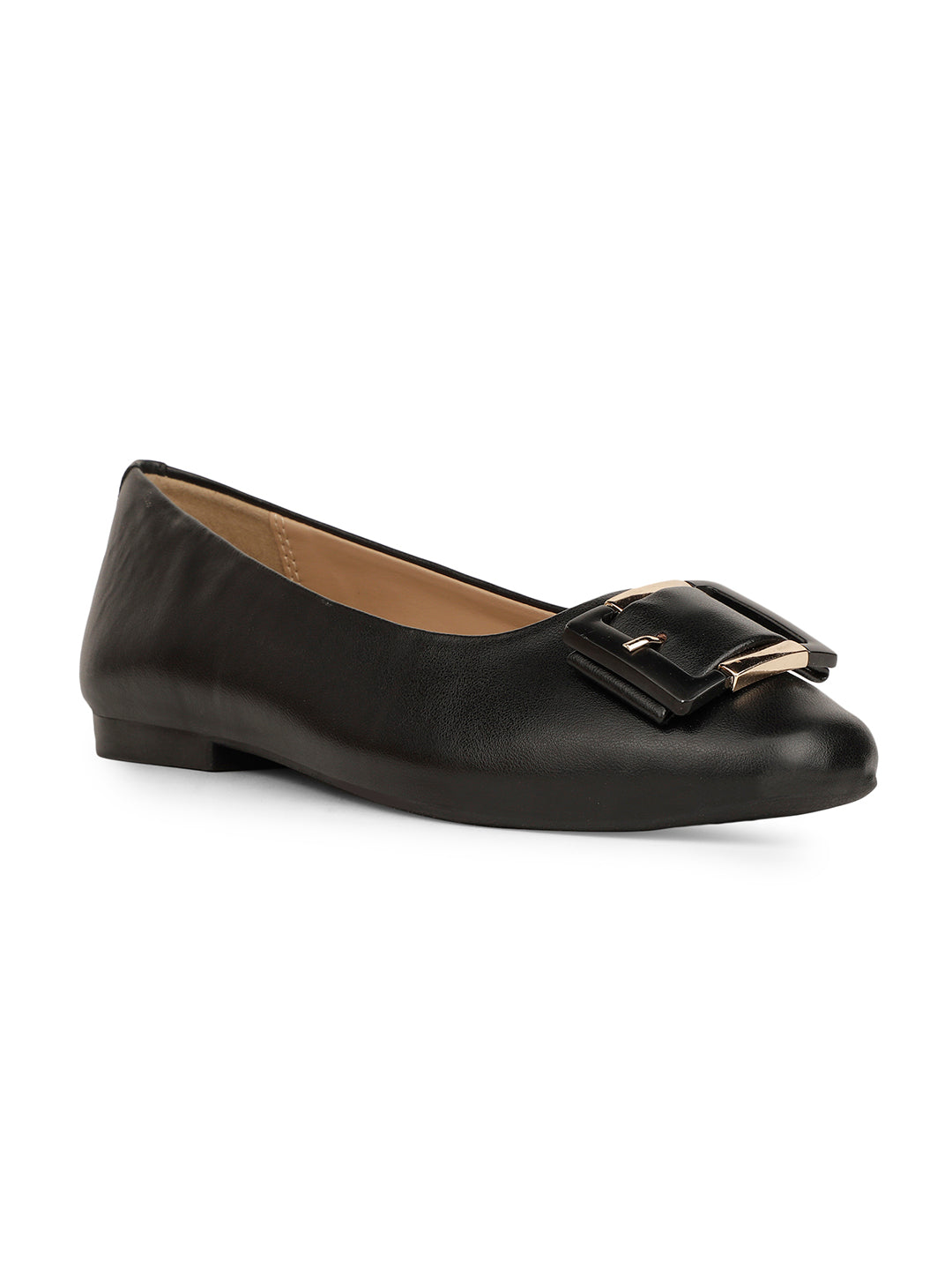 Bata Women Black Casual Ballet Flat - Black - View 1