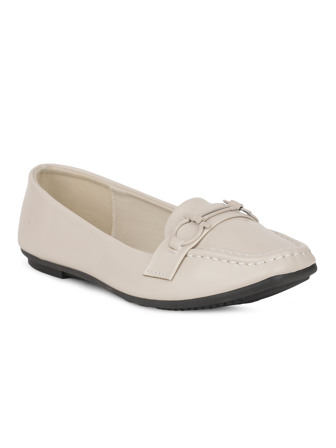 Bata Women Beige Casual Ballet Flat - Beige - View 1