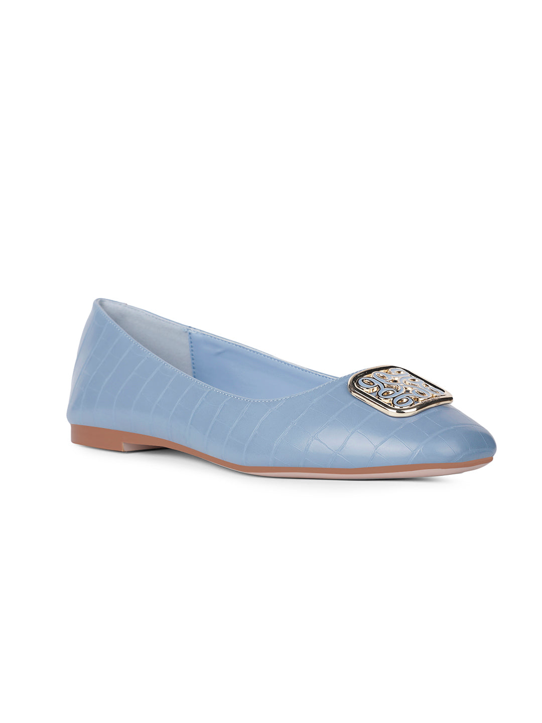 Nine West Women Casual Ballet Flat - Light Blue - View 1