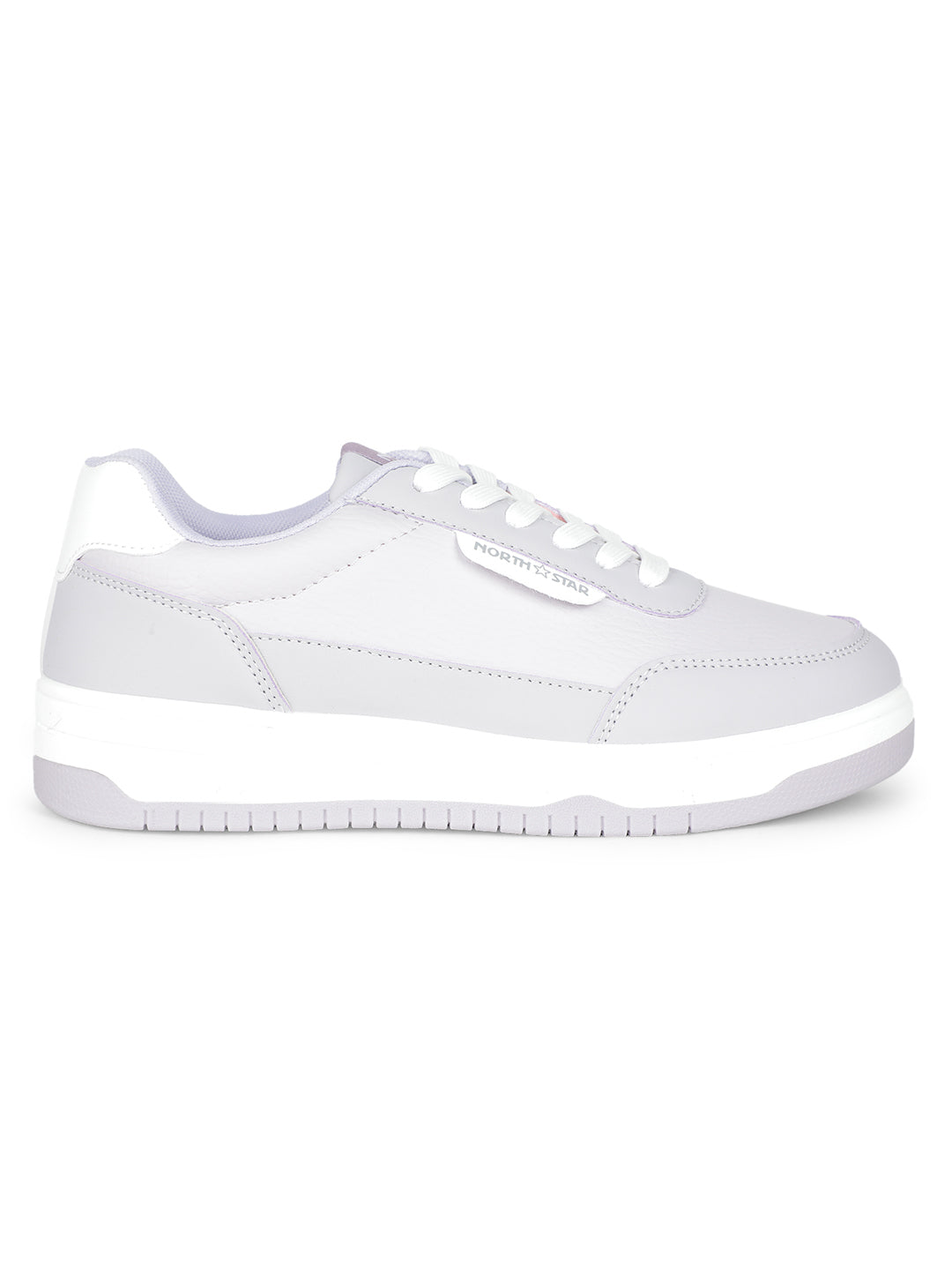North Star Women Purple Casual Lace-up Sneakers - Purple - View 2