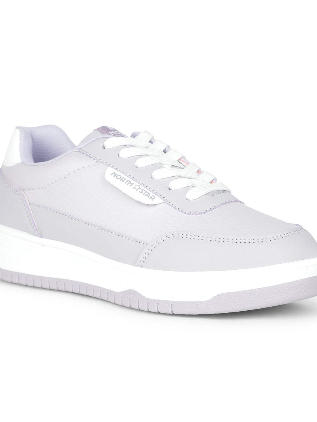 North Star Women Purple Casual Lace-up Sneakers - Purple - View 5