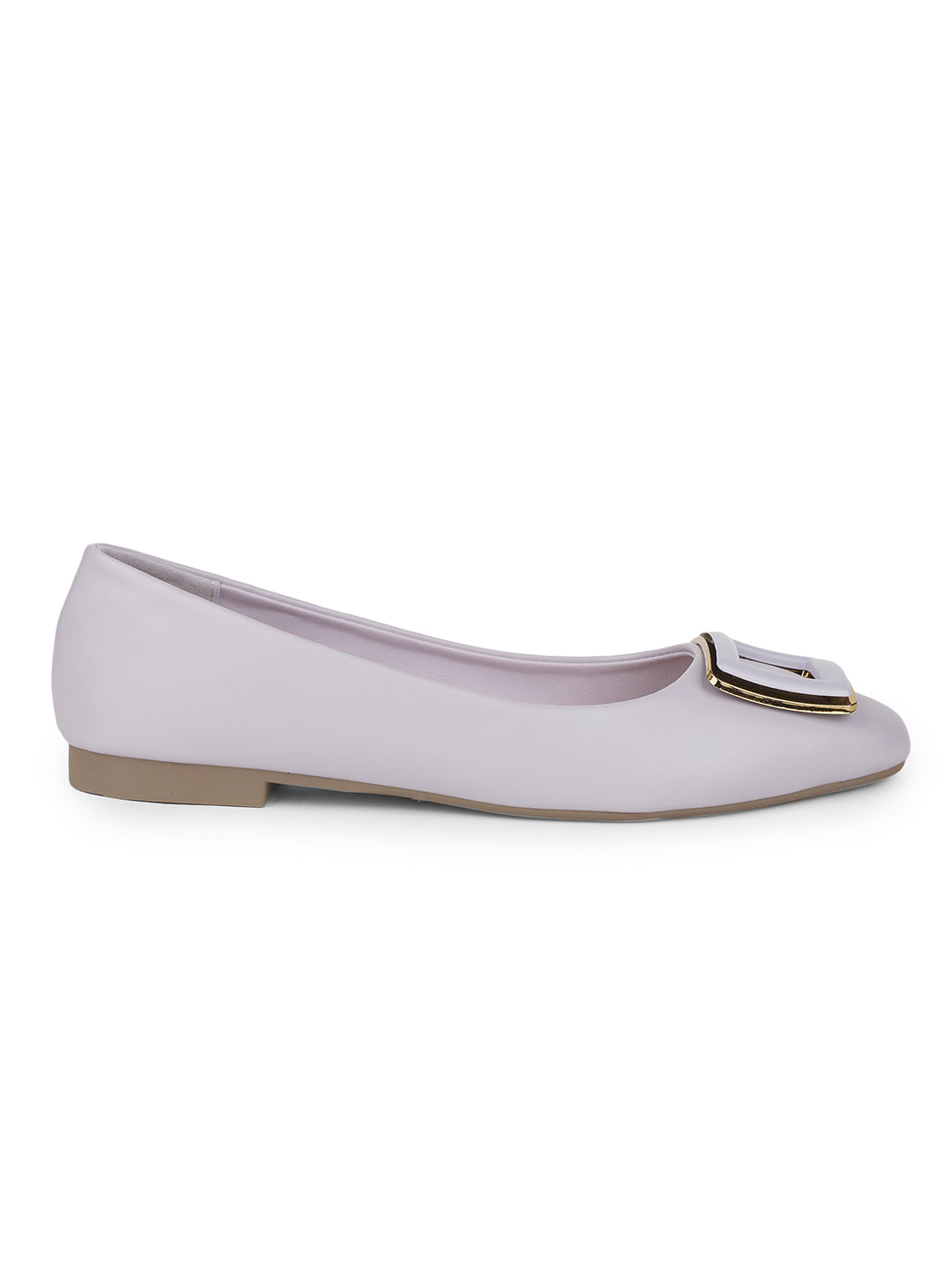 Bata Women Purple Casual Ballet Flat - Purple - View 2