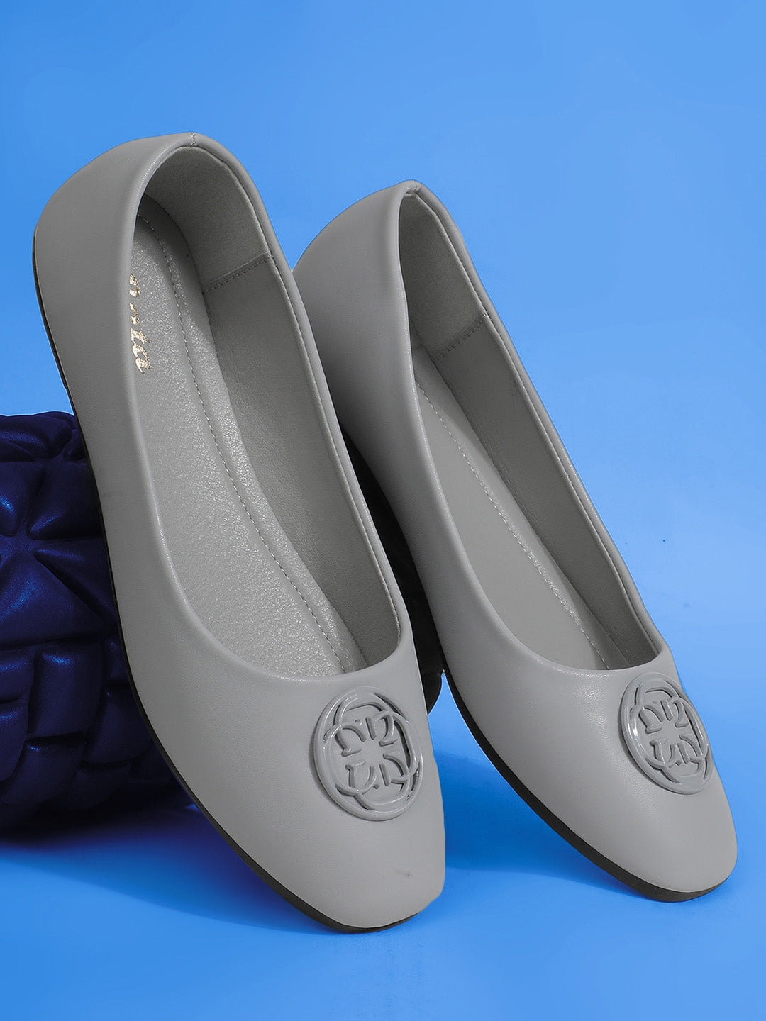 Bata Women Light Blue Casual Ballet Flat - Light Blue - View 6