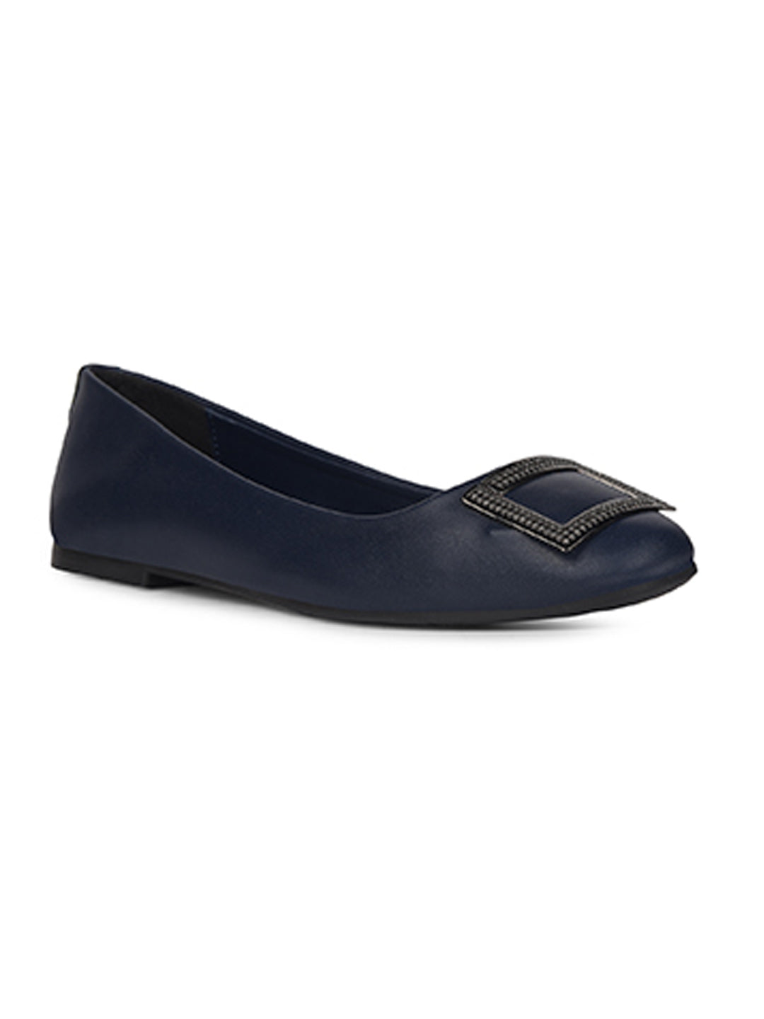 Bata Women Navy Blue Casual Ballet Flat - Navy Blue - View 1