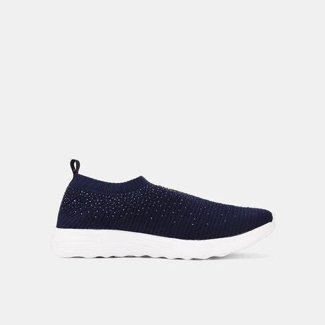 North Star Women Blue Casual Slip-on Shoes