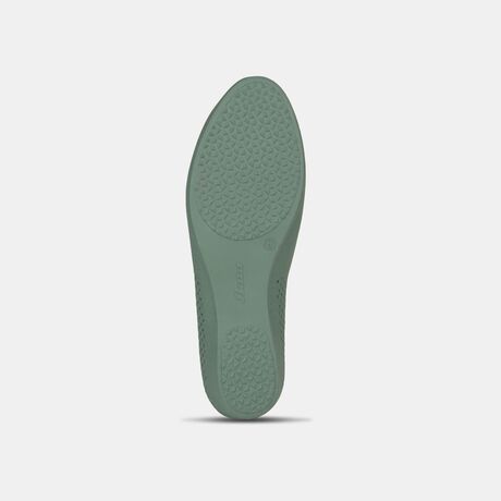 Bata Women Olive Casual Ballet Flat