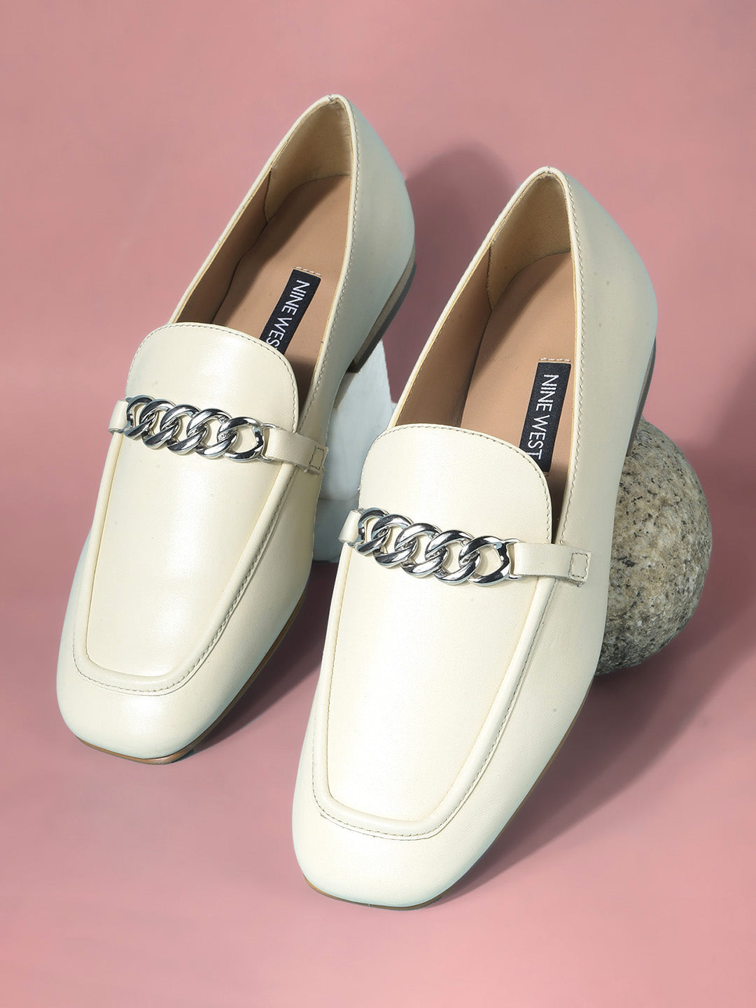 Nine West Women Casual Slip-on Loafer - Silver - View 6