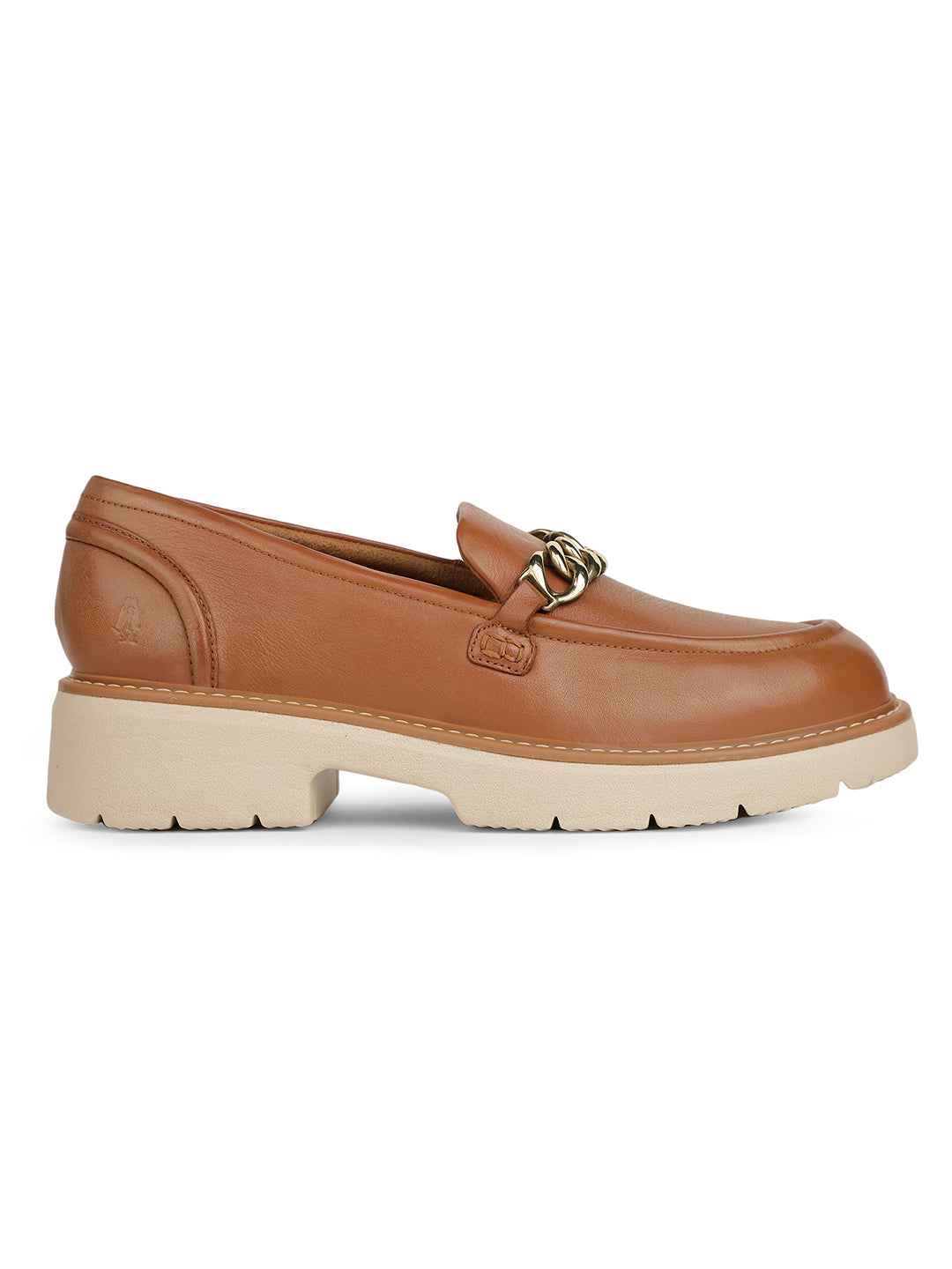 Hush Puppies Women Tan Casual Slip-on Loafers - Tan - View 2
