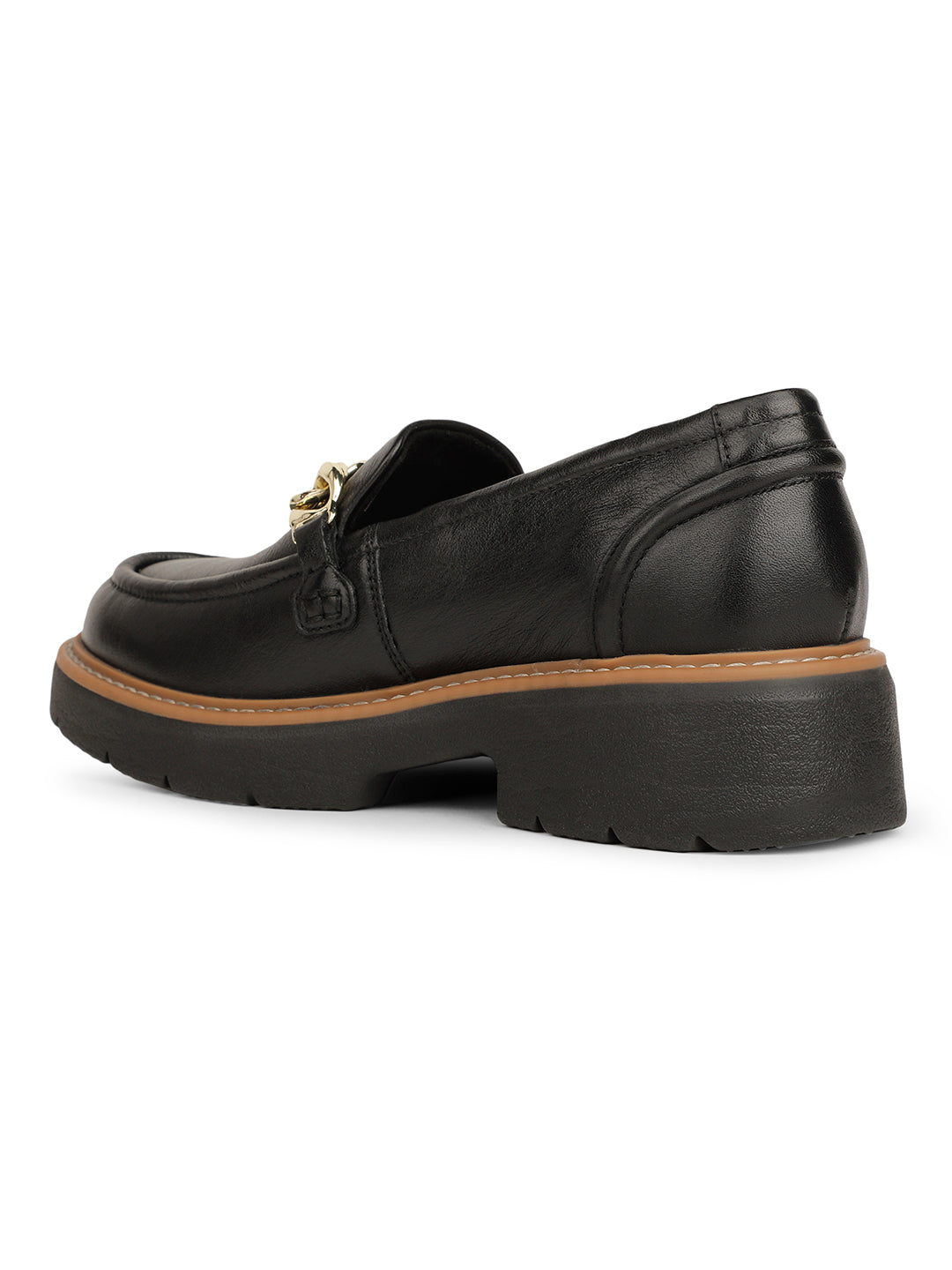 Hush Puppies Women Black Casual Slip-on Loafers - Black - View 3