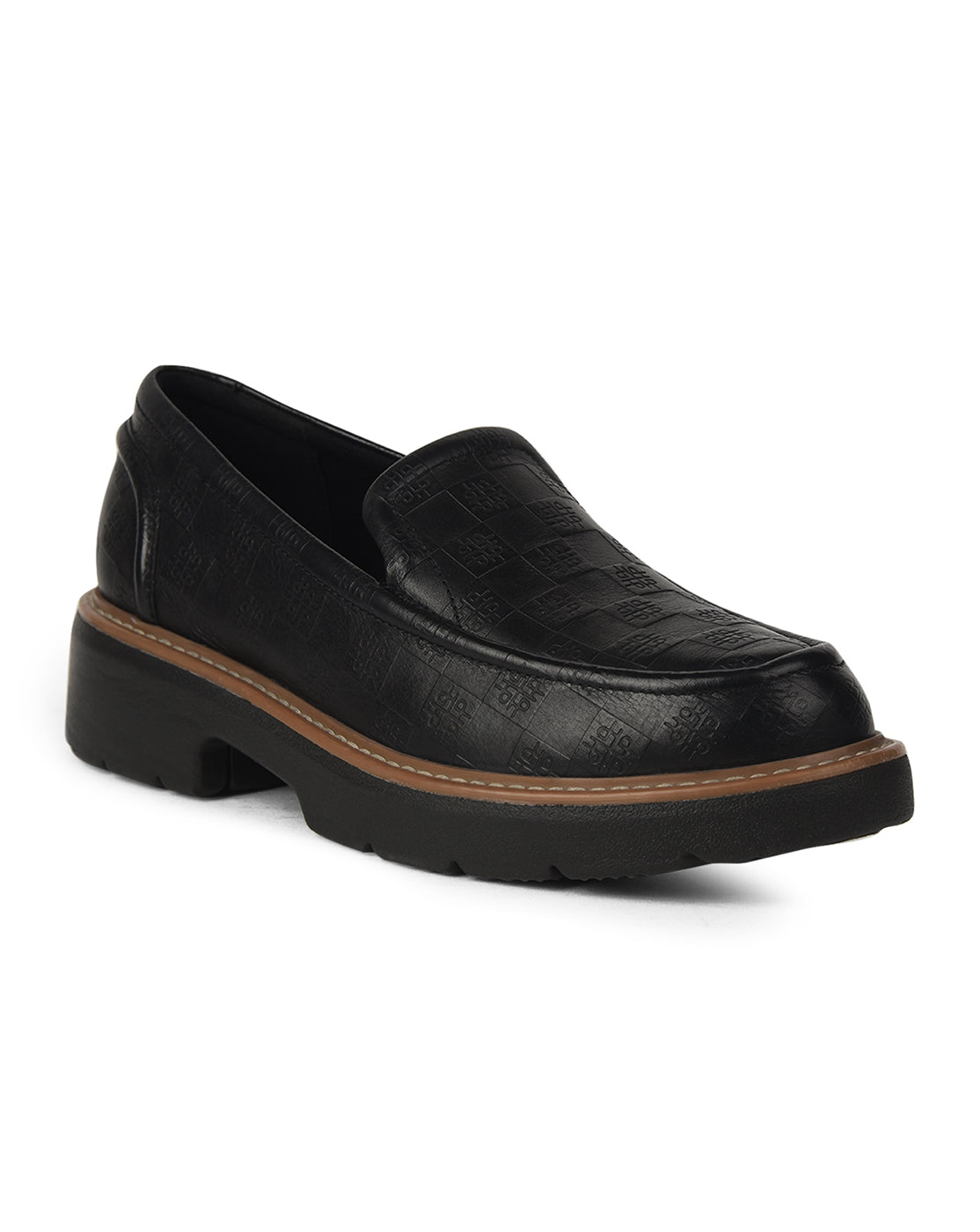 Hush Puppies Women Black Casual Slip-on Loafers - Black - View 1
