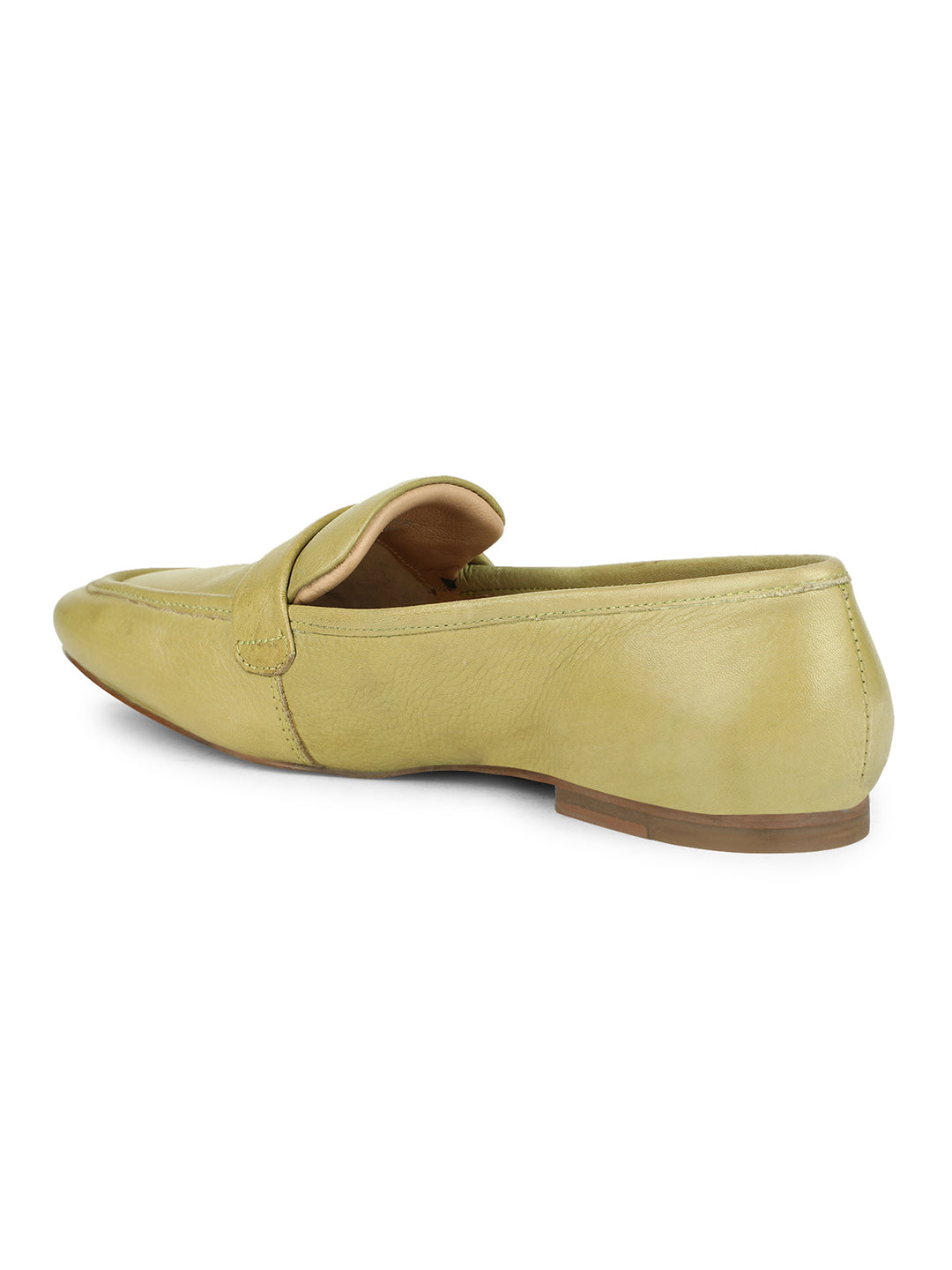 Hush Puppies Women Light Green Casual Slip-on Loafers - Light Green - View 3