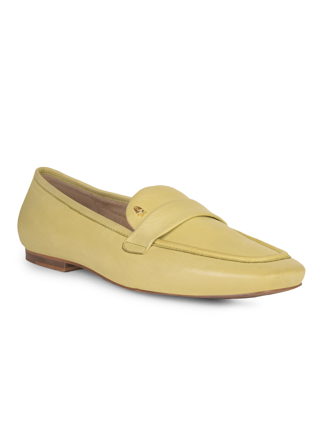Hush Puppies Women Yellow Casual Slip-on Loafers - Yellow - View 1