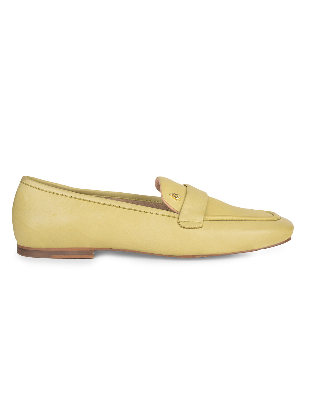 Hush Puppies Women Yellow Casual Slip-on Loafers - Yellow - View 2