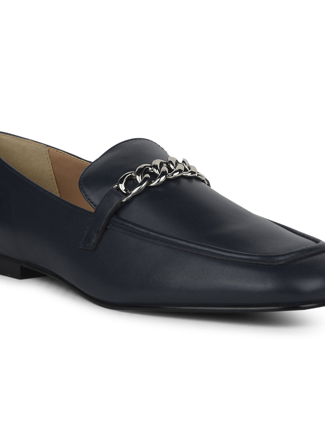Nine West Women Casual Slip-on Loafer - Navy Blue - View 5