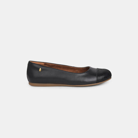 Hush Puppies Women Black Casual Ballet Flat