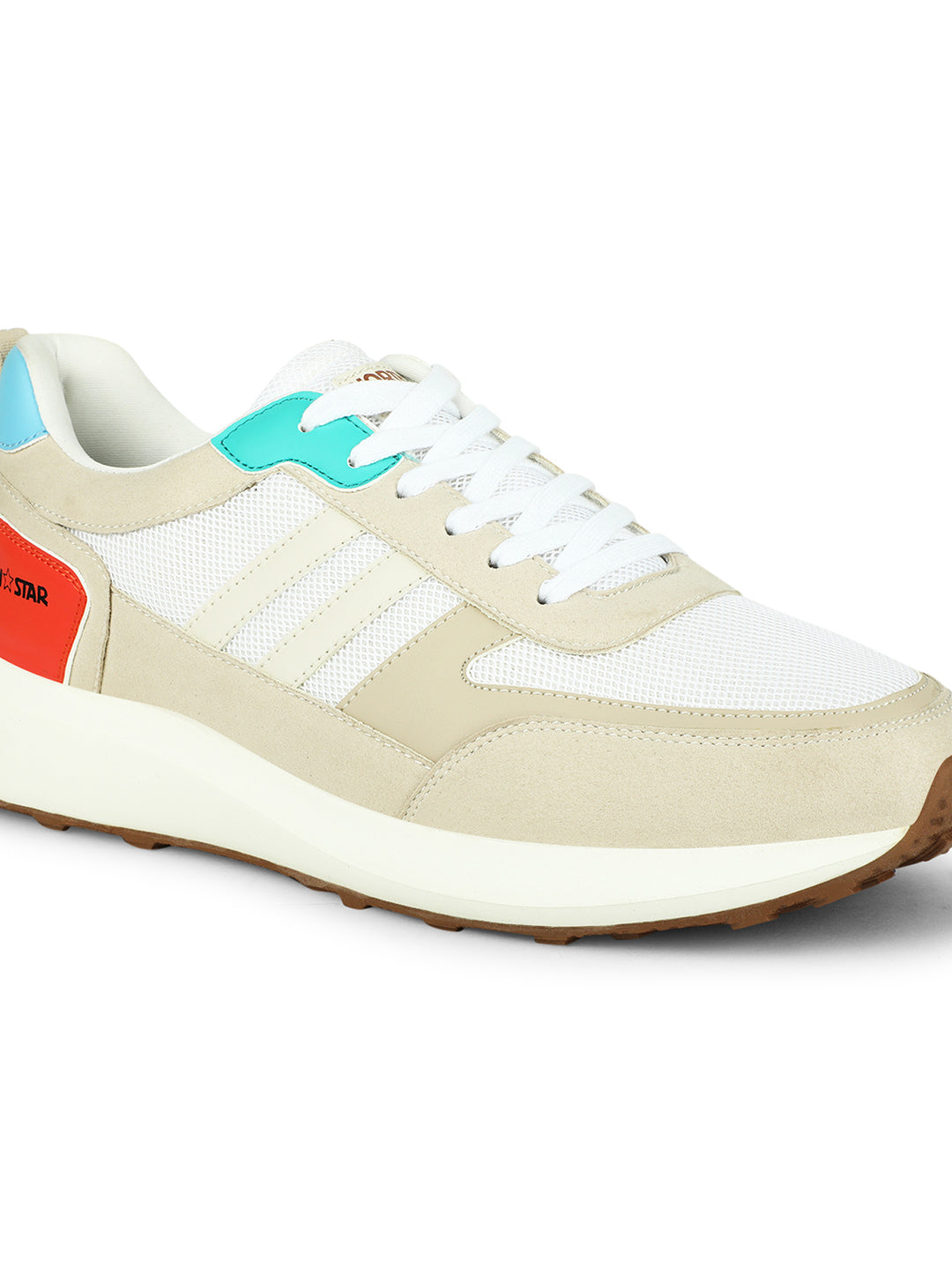 North Star Women White Casual Lace-up Sneakers - White - View 5