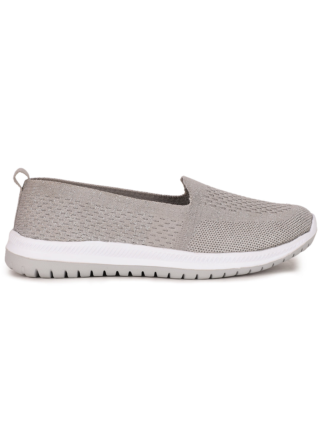 Bata Women Casual Slip-on Shoes - Grey - View 1